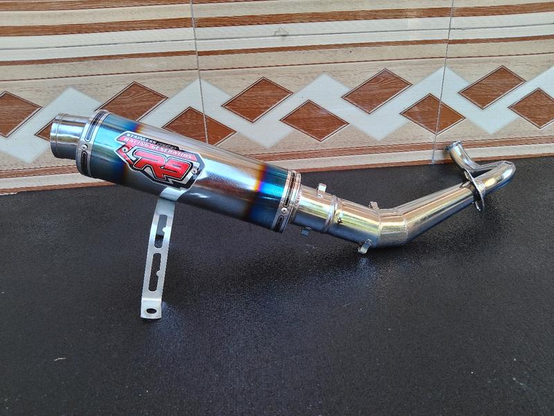 Product Introduction of Knalpot Racing R9 Matic Beat pop Beat fi Beat karbu Vario CBS Vario 110 Vario 125 Vario 150 Mio M3 Mio Z Mio sporty Mio J Fino 115 Fino 125 Motorcycle 3