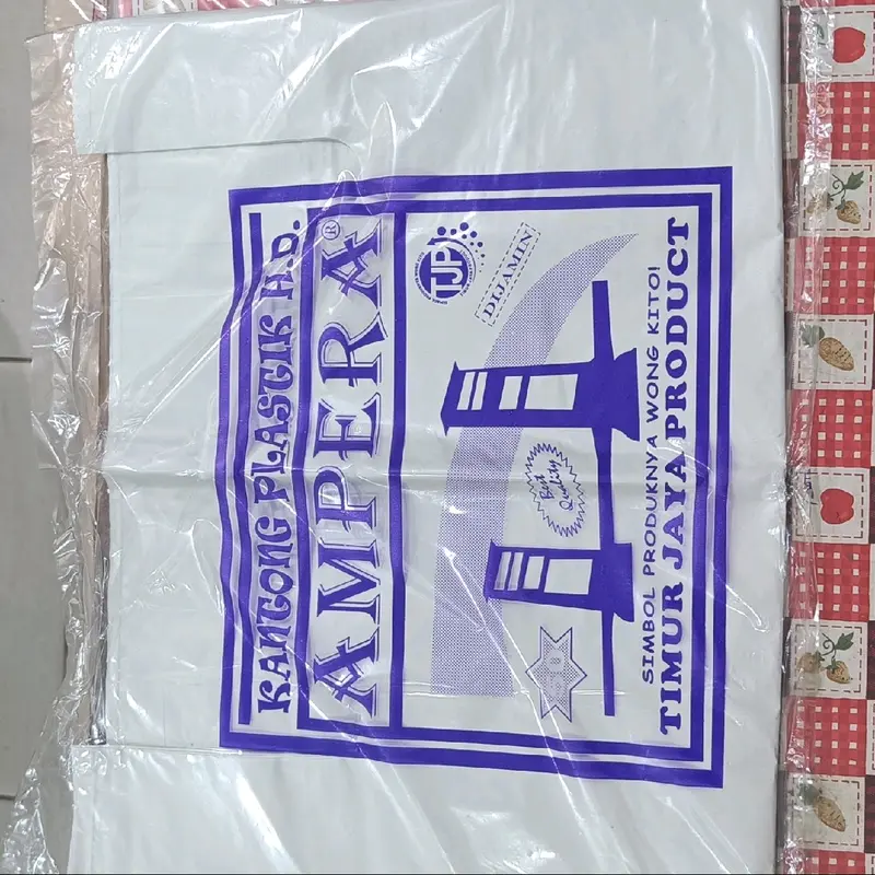 Kantong plastik putih susu Ampera 0