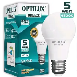 Optilux Led Optilux Breeze - 6500K 100 LM/watt, E27 Lampu Hemat Energi 90% Efisiensi Tinggi