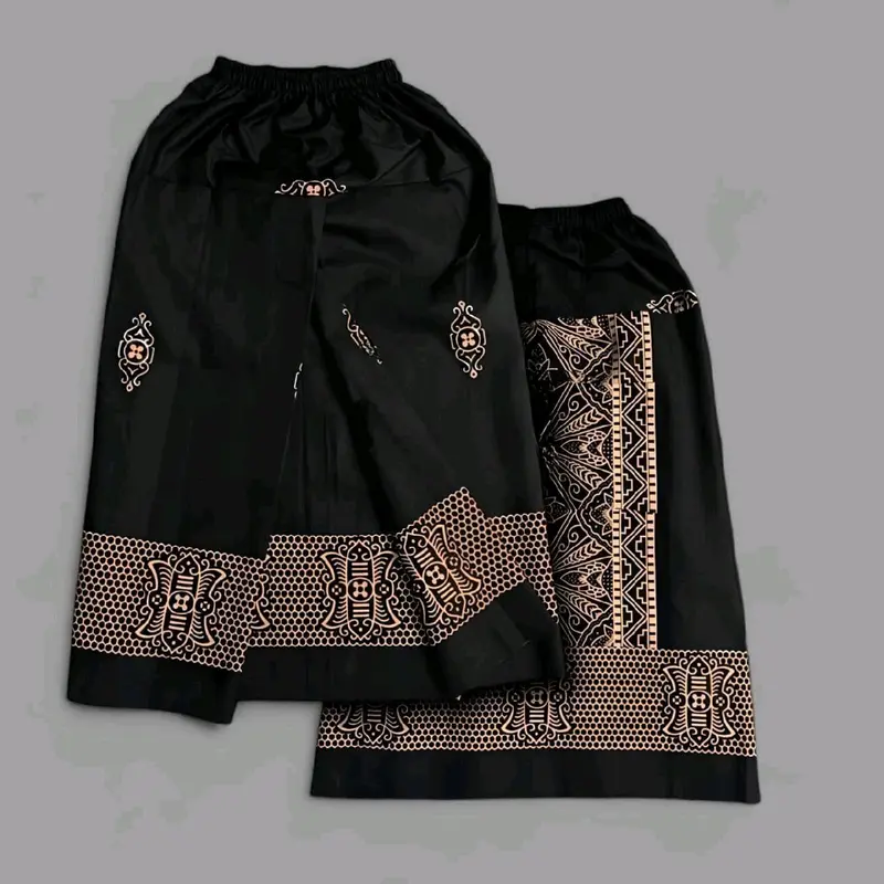 sarung instan anak pinggang karet usia 1-12thn sarung anak motif Muslim 1