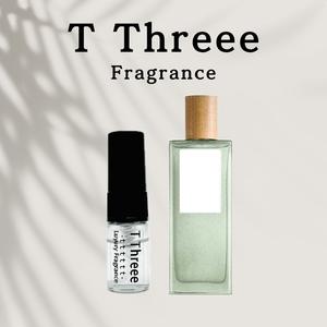 T Threee アイレ　EDP 1.5ml キャップ付きミニボトル　サンプルとしてだけでなく持ち運びに便利！！