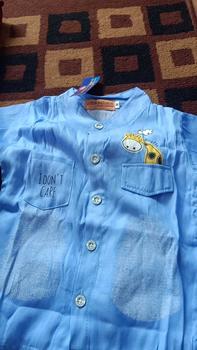 Product Review of SETELAN KEMEJA ANAK 1-4TAHUN/KEMEJA Denim JERAPAH Laki-Laki SALE 3.3 from i**e 0