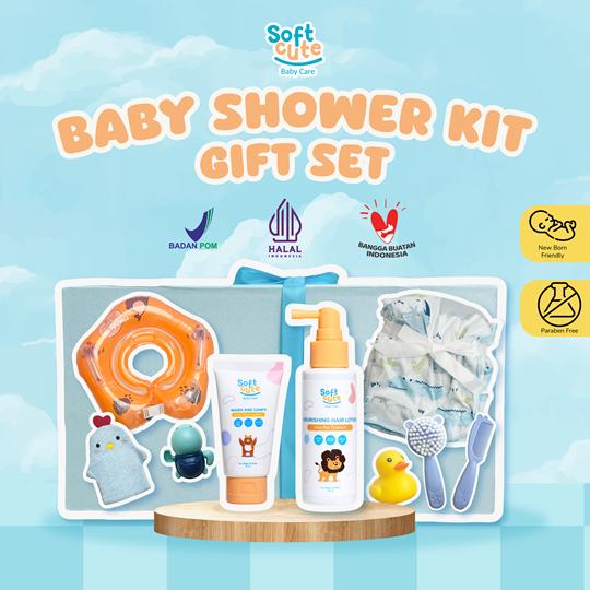 HAMPERS BABY LAHIRAN ANAK NEWBORN [ BABY SHOWER KIT GIFT SET ] SOFTCUTE 0