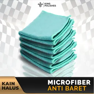 Super Lembut Lap Kain Microfiber KINGPOLISHES Car