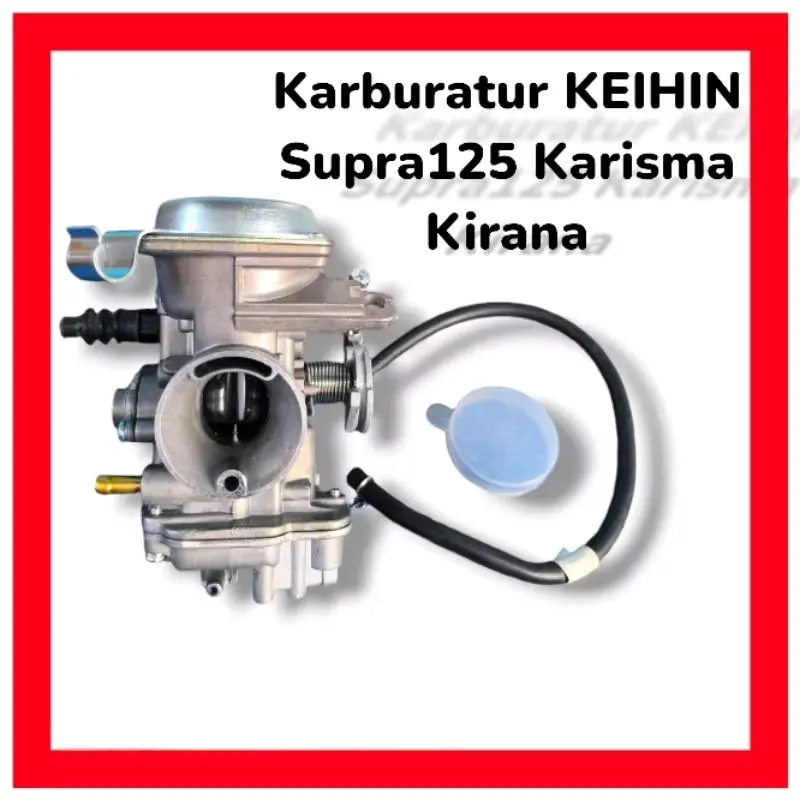 Karbu supra x 125 kph kharisma kirana keihin import presisi mudah di stel 3