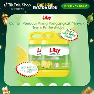 [BISA COD] BUY 1 GET 1PCS Cairan Pencuci Piring Lemon Segar 1Kg Esesnsi Pembersih Liby Beraroma Lemon Pembersih Minyak Cepat Tangan Tetap Lembut Aman untuk Buah dan Makanan