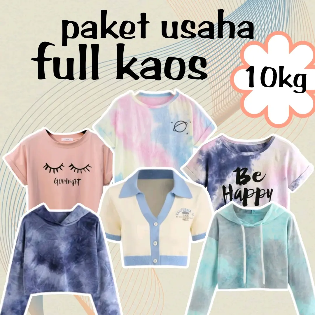 paket usaha full kaos 10 kg isi 40-50 pcs, kaos wanita lengan panjang, kaos wanita lengan pendek, kaos murah, kaos katun, baju atasan wanita Oblong, baju wanita dewasa COD