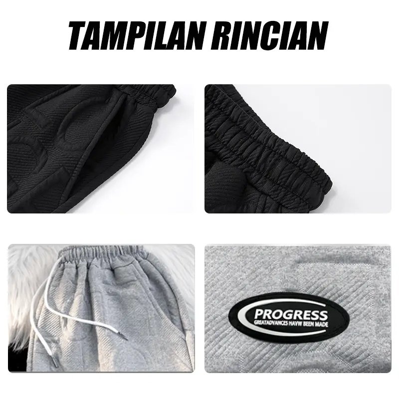 Celana Kain Pria Panjang/Celana Oversize Pria/Celana Panjang Chino/Celana panjang pria/chinos panjang pria/American style oversize Dipilih kain berkualitas tinggi celana pria 4