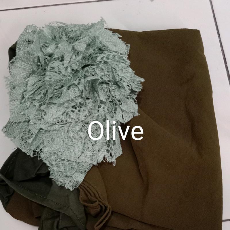 Nararya Hijab Pashmina 2in1 Instan Turkey Cepol // Pashmina Instan Iner Turki 2in1 6