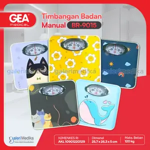 Timbangan Badan GEA BR 9015B / GEA BR9015B / BR-9015B Timbangan Badan Manual / Timbangan Analog