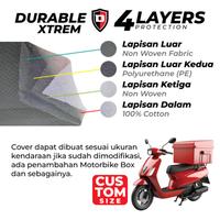 Gambar Yamaha Fino Sporty F1 SE Mio 125 Nouvo Gear 125 MT25 MT15 MT 25 15 Sarung Cover Motor Xtrem Durable - Xtrem abuabu, Fino Sporty F1 dari Durable Indonesia Kota Tangerang 5 Tokopedia