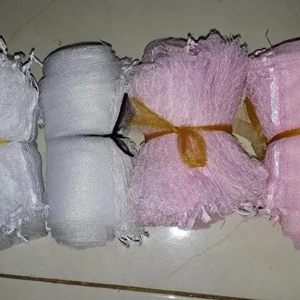 kantong tile souvenir ukuran 8 x 8 cm / harga per 50 pcs/ ready stok/ siap kirim 1