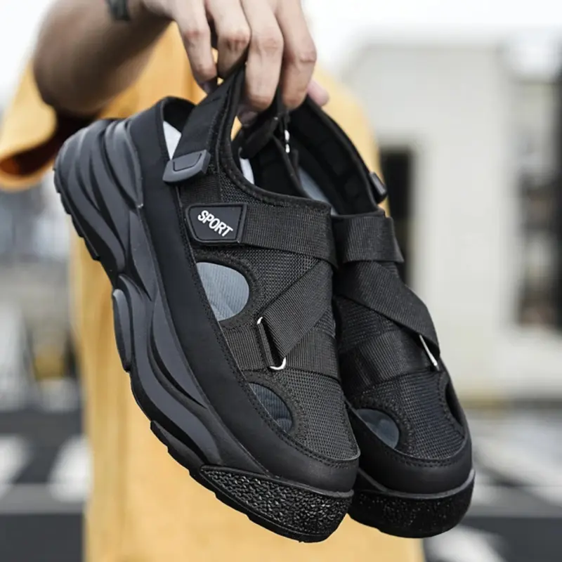 ANTI JEBOL Sepatu Sandal Pria Import 2024 B-2 Terbaru Slipper Summer Kekinian Sendal Kasual Karet 6