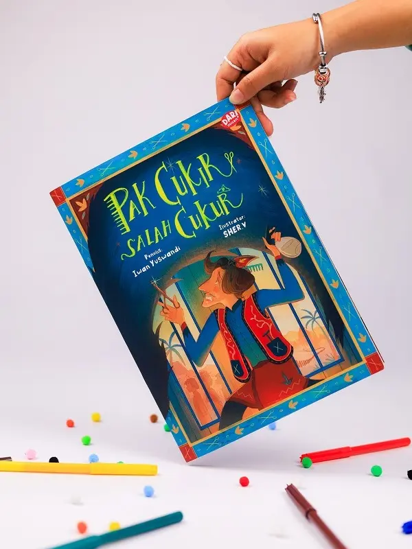 DAR! Mizan – Pak Cukir Salah Cukur| Buku Cerita Anak| Cerita Lucu tentang Cukur Rambut