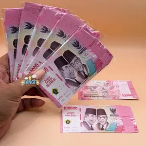 (50 pcs) Amplop Lebaran Motif Uang Medium Bahan Art Paper Glossy Ukuran 12 cm x 7 cm Hadiah Hari Raya Idul Fitri