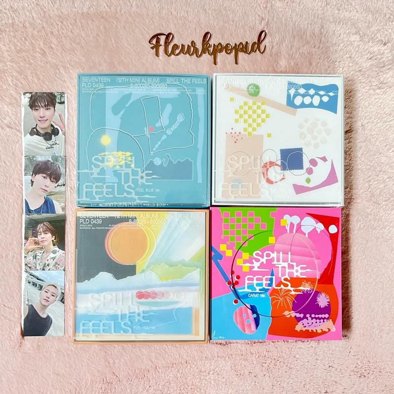 [READY STOCK] ALBUM SEVENTEEN - SPILL THE FEELS CARAT VER SEALED OFFICIAL 0