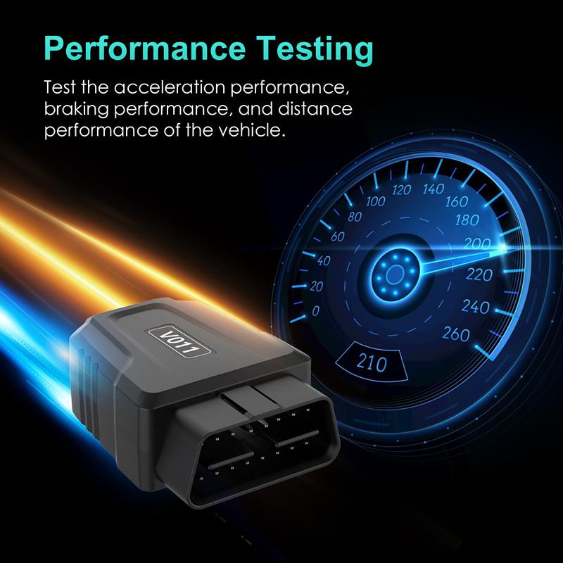 Máy Quét OBD, OBDII Mạnh Mẽ Hơn ELM327 Bluetooth 5.4, Chẩn đoán Nhanh, Hỗ trợ IOS / Android Auto, Sửa Lỗi Xe Hơi Trong Suốt, Công Cụ Đọc Mã 4