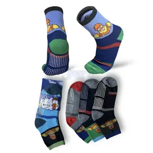 Jmarta | 3pasang kaos kaki anak-anak motif cowok dan cewek anti slip Fashion