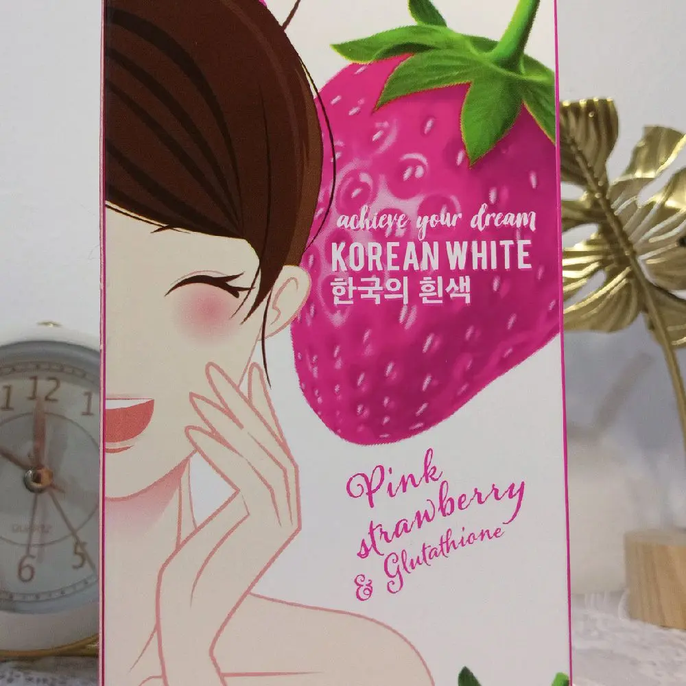 Korean White Pink Strawberry & Glutathione Whitening Soap - TikTok Shop Philippines Korean White Pink Strawberry & Glutathione Whitening Soap - TikTok Shop Philippines