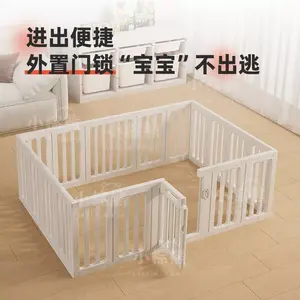 EB Pagar Bayi Pagar Mainan Anak Baby Fence Kokoh Play Fence Pagar Meja Anak Multifungsi Bed