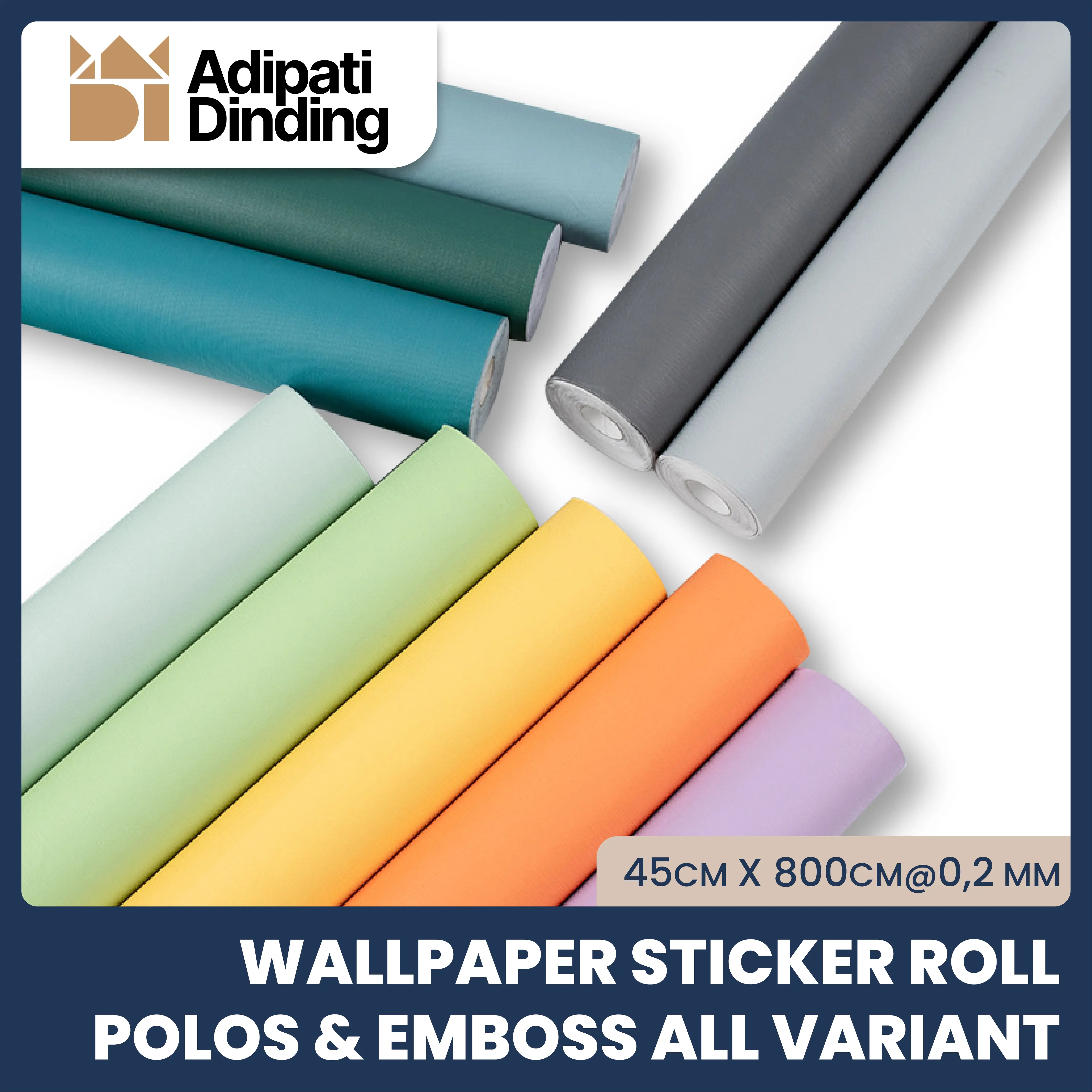WALLPAPER DINDING MOTIF EMBOSS DAN POLOS  ALL VARIANT