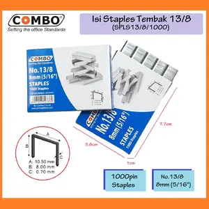 Isi Stapler Tembak 13/8 / Isi Staples Gun Tacker Combo / Isi Staples Tembak