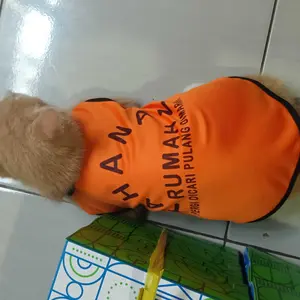 Baju Kucing Lucu Murah Motif Model Tahanan Rumah Lapas Cowo Cewe Jantan Betina Aksesoris Hewan Kecil