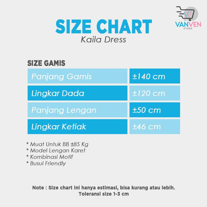 Product Introduction of VANVEN - Kaila Dress Gamis 2025 Model Baru Elegan Simple Baju Gamis Lebaran 2025 Idul Fitri Remaja Aesthetic Airflow Crinkle 0