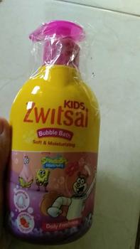 Product Review of Zwitsal kids BUBBLE BATH PINK soft & moisturizing pump 280 ml/ sabun anak bayi botol pencet 280ml from F**e 0