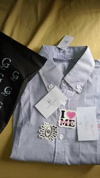 Product Review of Longshirt Boxy - Geld Importaint | Kemeja stripe boxy lengan panjang Pria / Wanita Unisex Salur Garis Nyaman Casual Katun from g**s 0
