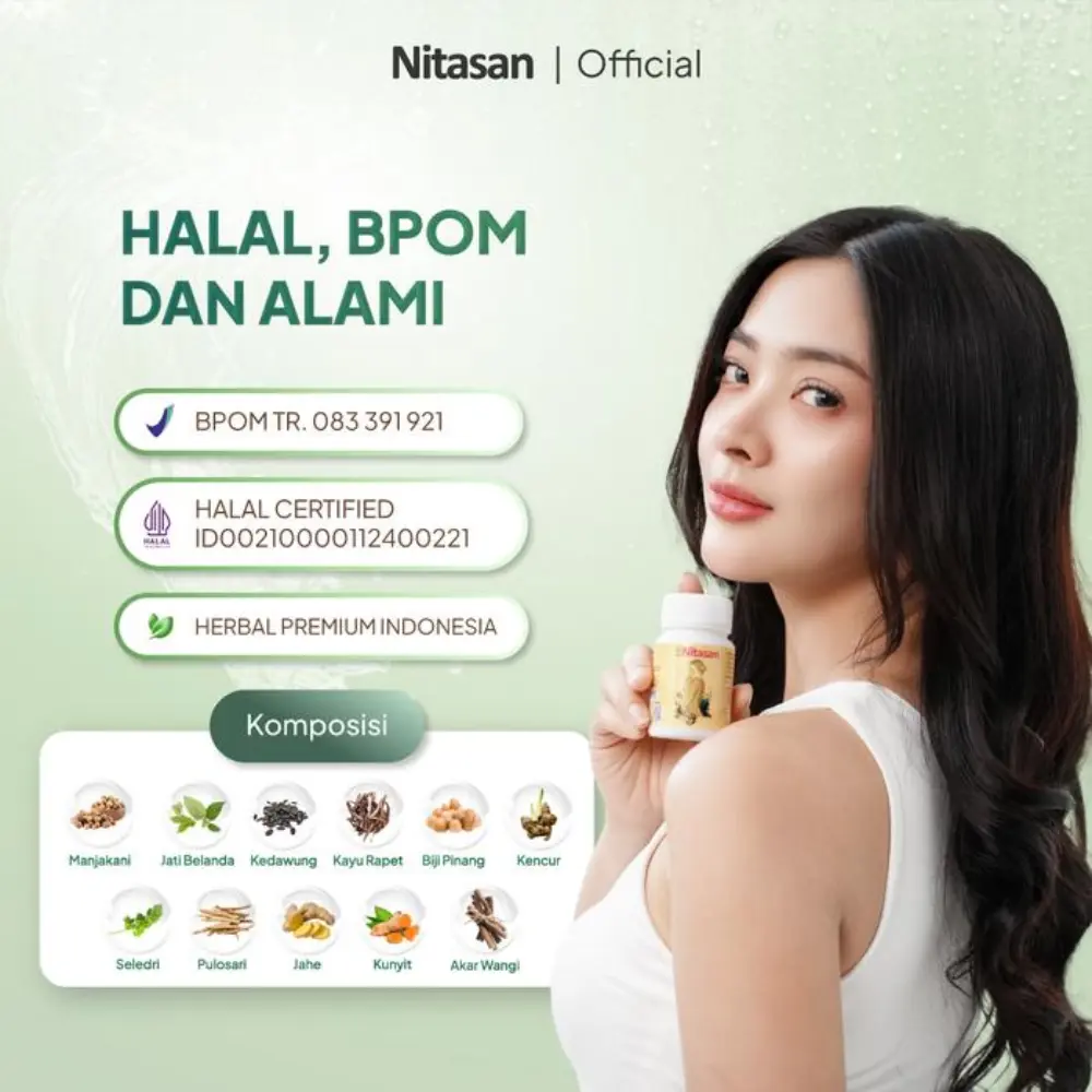 Nitasan Lebih Hemat Isi 50pcs - Minuman Herbal
