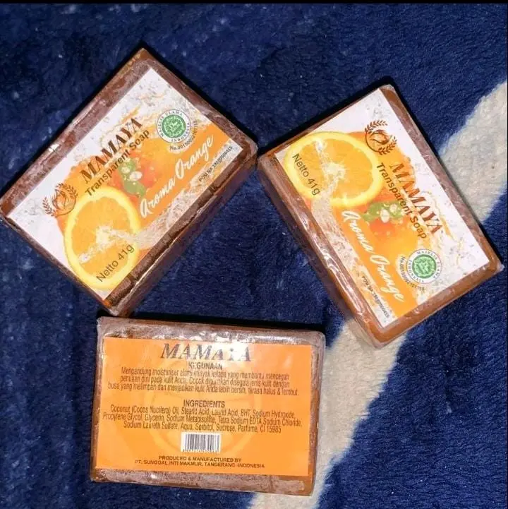 Sabun oren 3 pcs,menetralkan