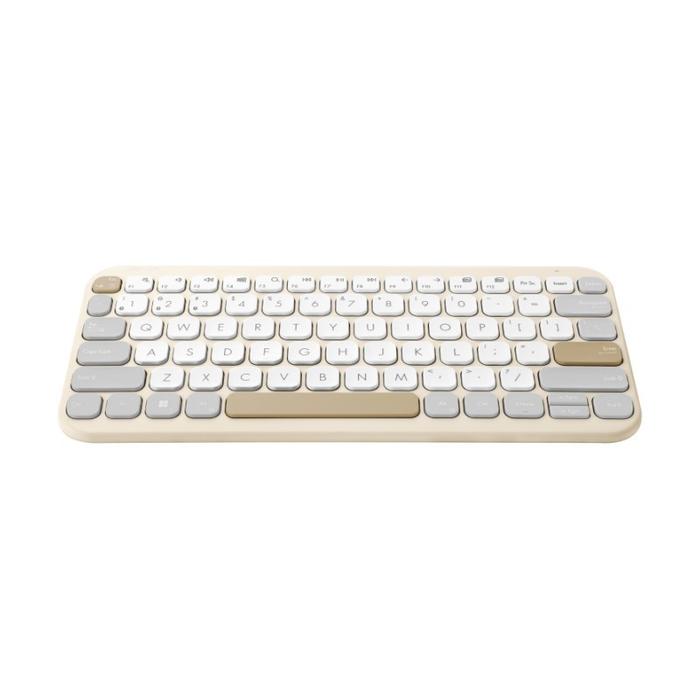ASUS Marshmallow Keyboard KW100 Wireless Original - Oat Milk