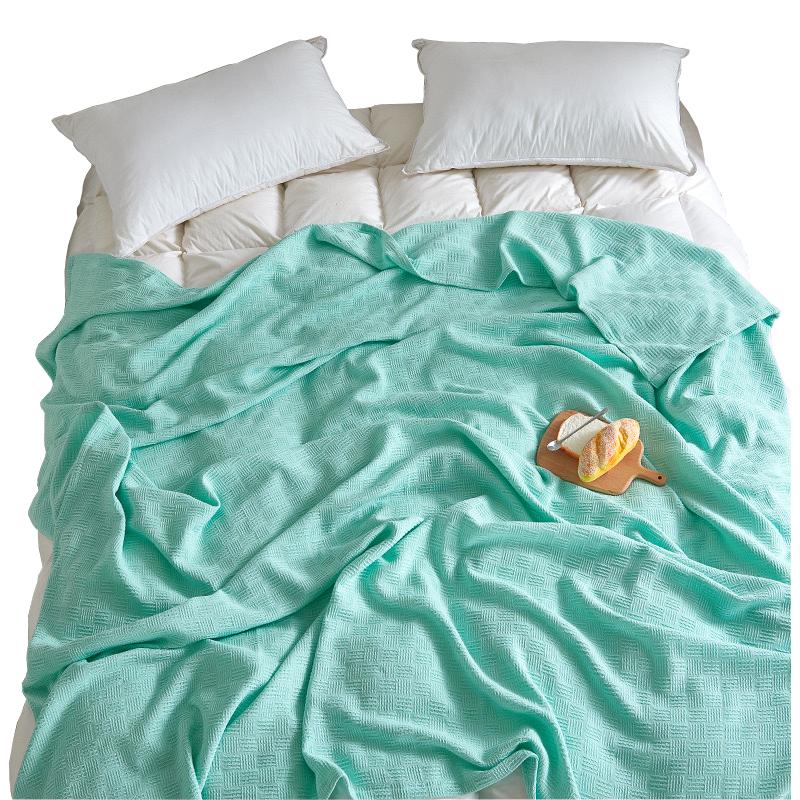 Product Introduction of Pure Cotton Gauze Towel Blanket/ Summer Thin Throw Blanket 7