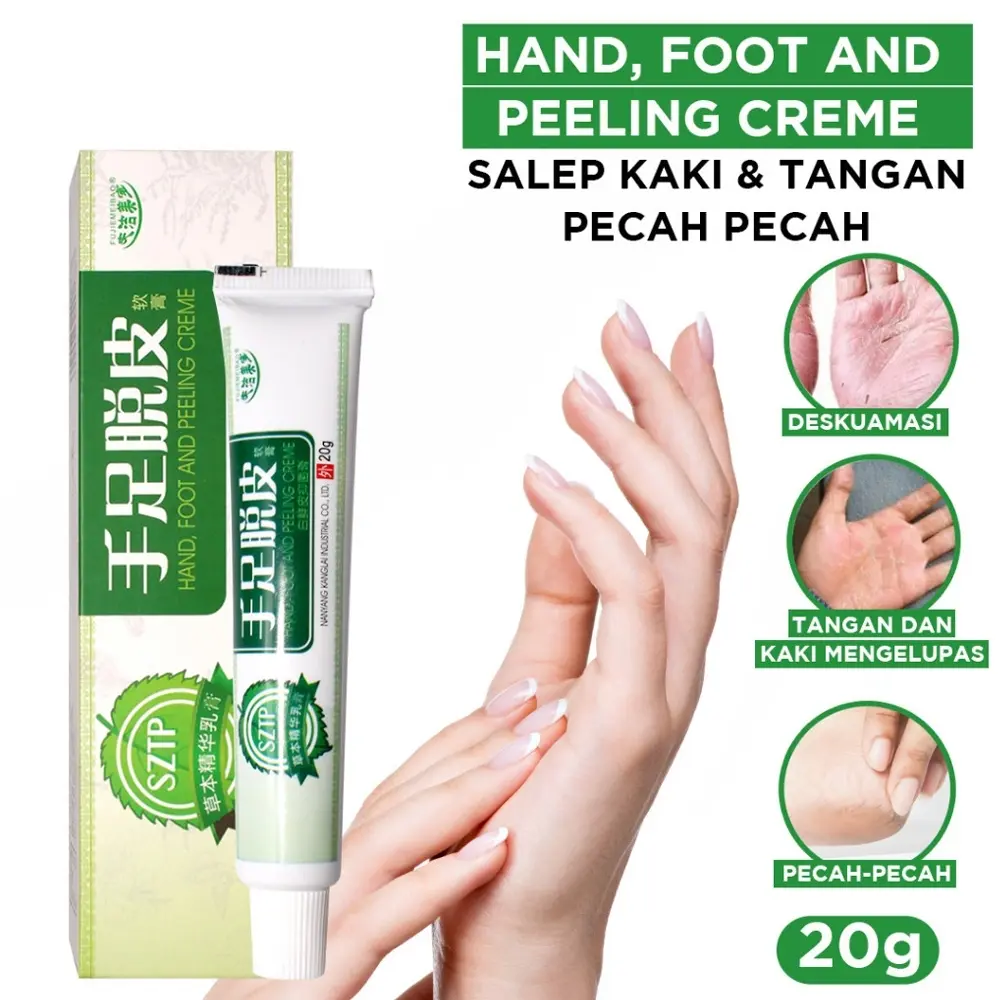 PROMO SPESIAL PAKET 3 PCS SALEP KAKI TUMIT KAPALAN PECAH PECAH KASAR DAN KERING HAND TANGAN