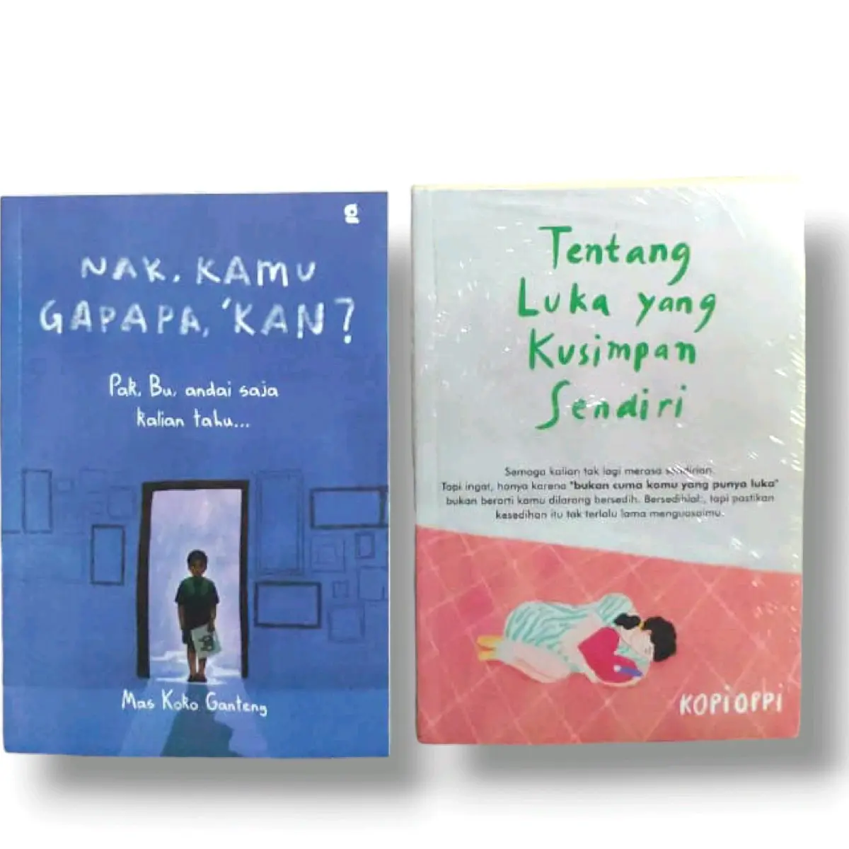 Paket Buku Nak Kamu Gapapa Kan? & Tentang Luka Yang Kusimpan Sendiri Psychology Habits