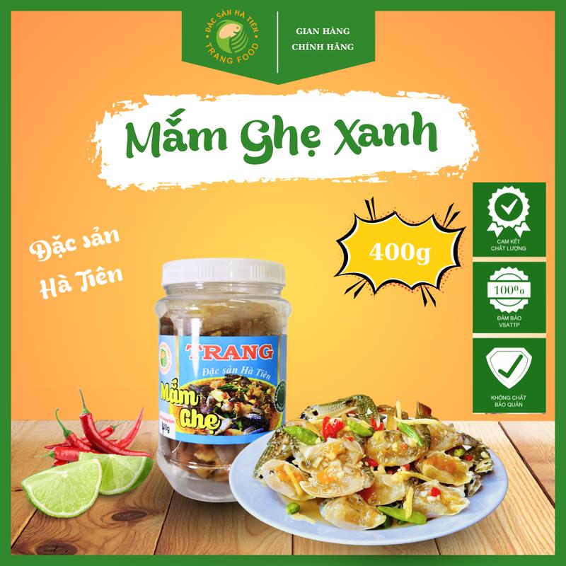  Mắm ghẹ xanh  hộp 400g - Trang Food - Đặc sản Hà Tiên 