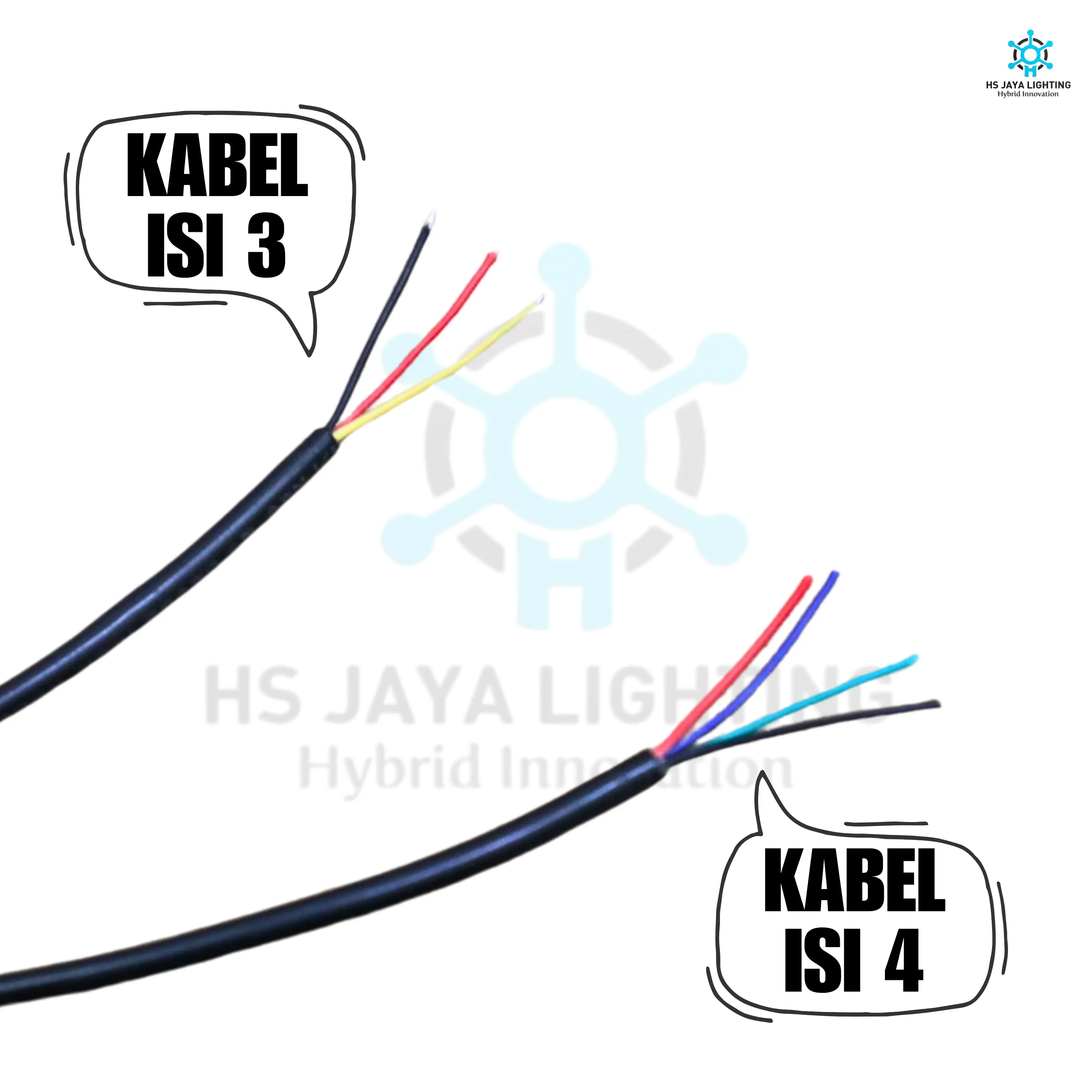 KABEL ISI 3 dan ISI 4  ( HARGA PER METER )