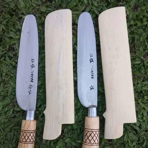 Pisau Aren Baja Original Panjang 32 cm Bahan Baja Bar Chainsaw Tajam Siap Pakai Kualitas Terjamin Asli