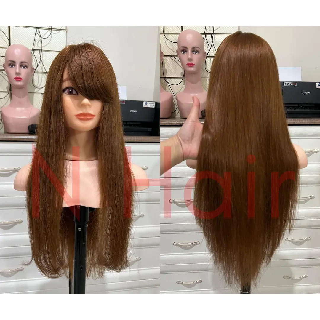 Wig Super Belahan Lace Segaris /  Wik Rambut Wanita