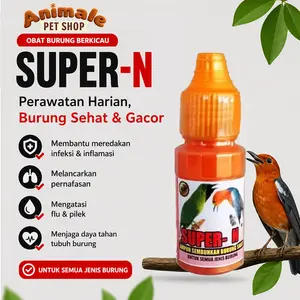 SUPER N SUPER-N obat ampuh semua jenis burung sakit
