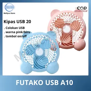 KIPAS ANGIN PLASTIK MINI USB/KIPAS ANGIN FORTABLE 7INCH