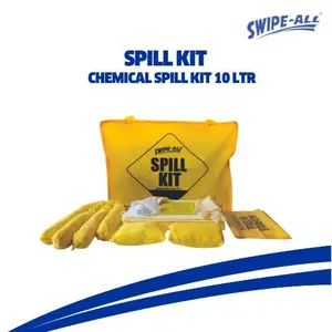 Chemical Spill Kit 10 Liter Swipe All C10 Penyerap Cairan Tas/Bag
