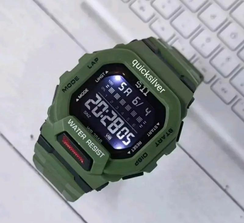 Product Introduction of Jam Tangan Anak Pria dan Wanita Quicksilver Digital Anti Air Strap Rubber Fashion Terkini Jam Tangan (Quicksilver) Cod 4