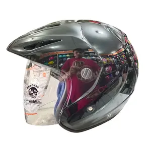 HELM INK CX 22 HITAM METALIK POLOS ORIGINAL