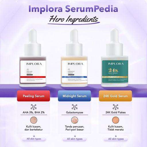 Serum Wajah Implora Series 20ml/Wajah/Whitening/Anti Acne/Exfoliate/Anti Aging/Melembabkan Essence Perawatan Serum Wajah Implora Series 20ml/Wajah/Whitening/Anti Acne/Exfoliate/Anti Aging/Melembabkan Essence Perawatan