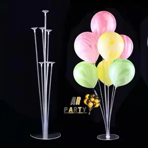 7in1 Stick Cup Standing Balon + Tatakan / Tiang Dekorasi Balon
