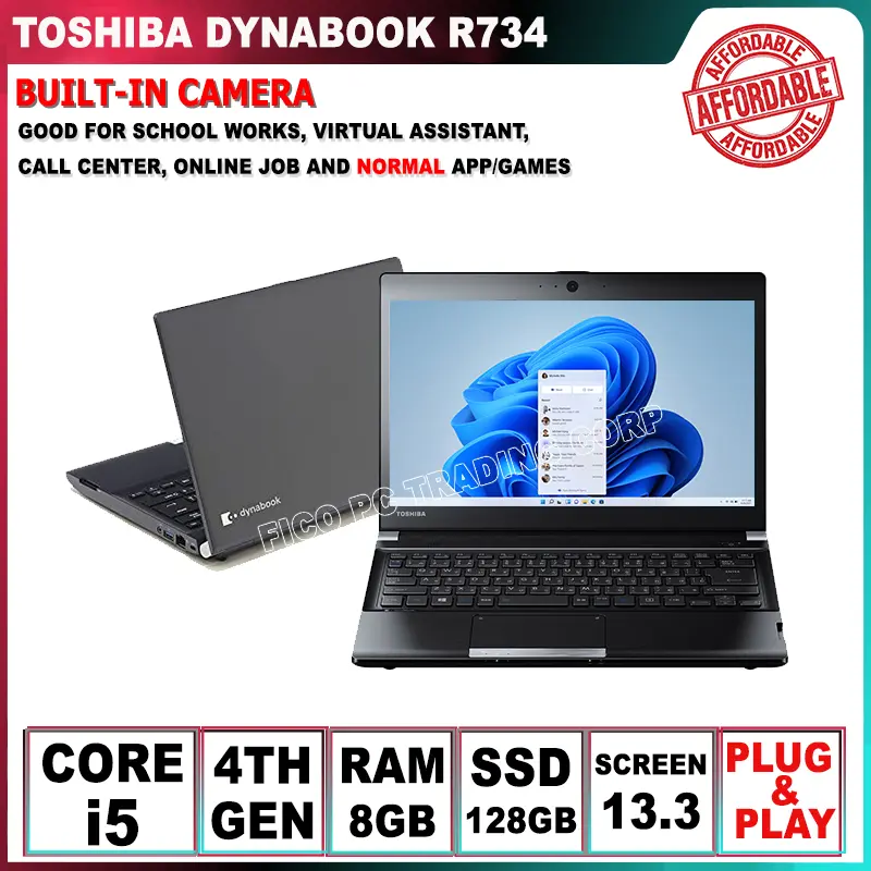 Dynabook R734/M Ci5／8G／SSD・W11Pro＋Office Dynabook R734/M Ci5