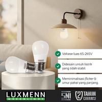 Gambar Luxmenn LED Lampu Bohlam, Seri B50H, 3 Watt Kuning (3000K) Putih (6000K) - Warm White (3000K) dari Luxmenn Lighting LED Kota Administrasi Jakarta Utara 4 Tokopedia