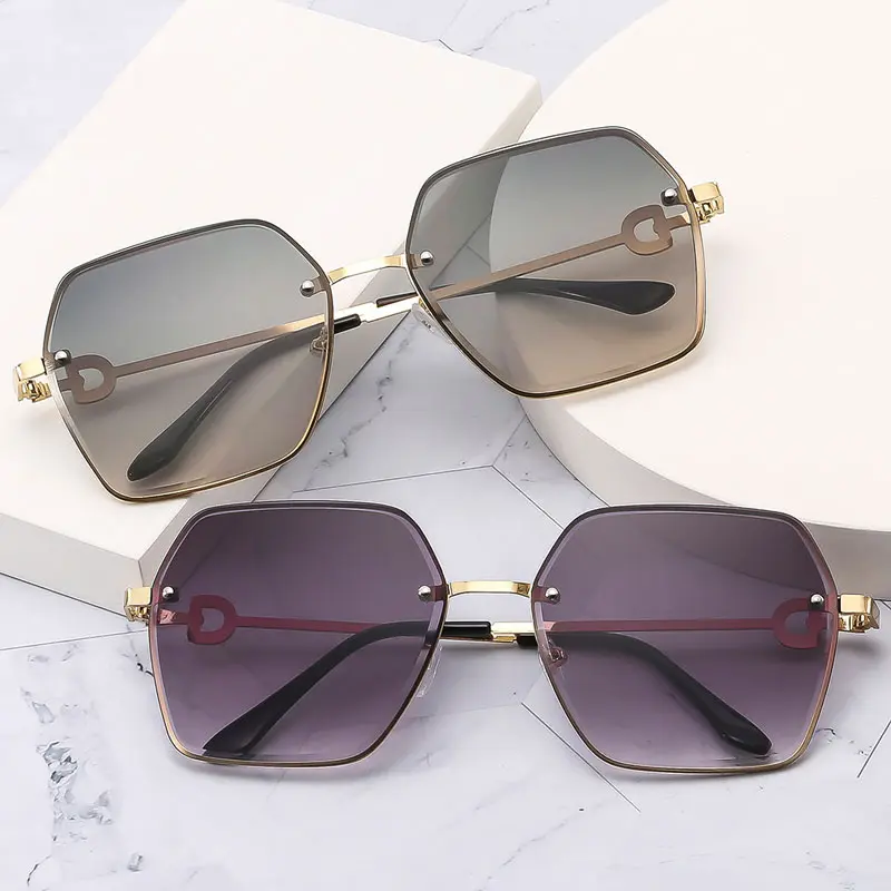 Cermin Mata Hitam Anti-UV, Gaya Panas, Untuk Wanita, Perlindungan Matahari, Cermin Mata Bingkai Besar Selebriti Internet, Fesyen Trendi, Bentuk Bulat Bersaiz Besar Eyewear Sunglasses Eyewear Sunglasses Eyewear Sunglasses Gelap